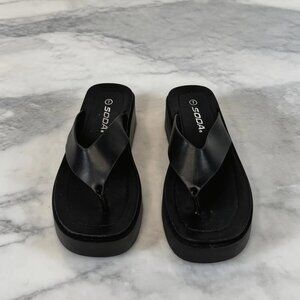 Black Soda Slippers